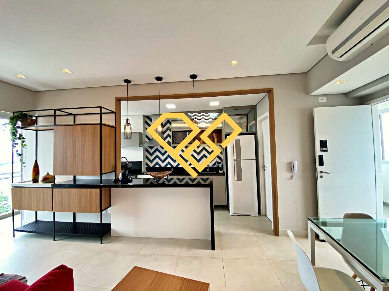 Apartamento para aluguel no Pompéia: Sala