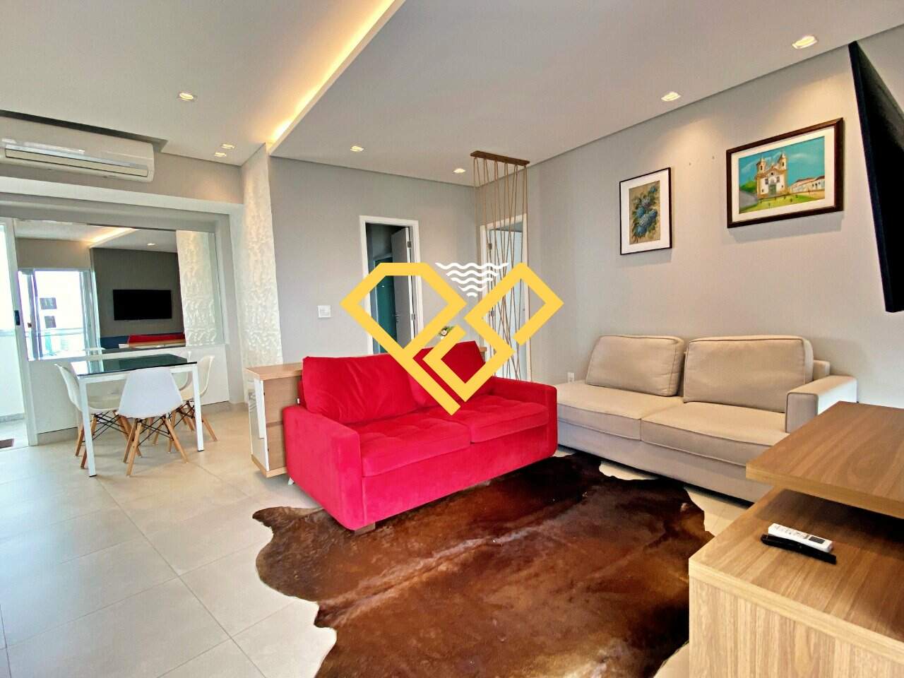 Apartamento para aluguel no Pompéia: Sala