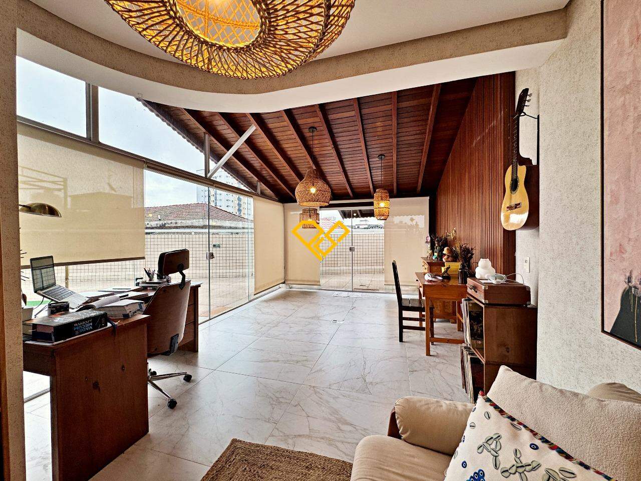 Garden à venda no Ponta da Praia: Área gourmet