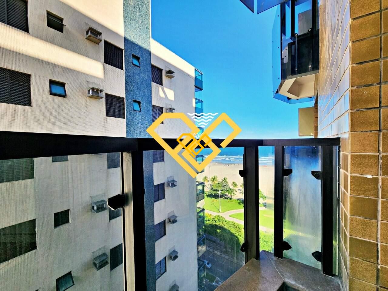 Apartamento para aluguel no Gonzaga: Varanda