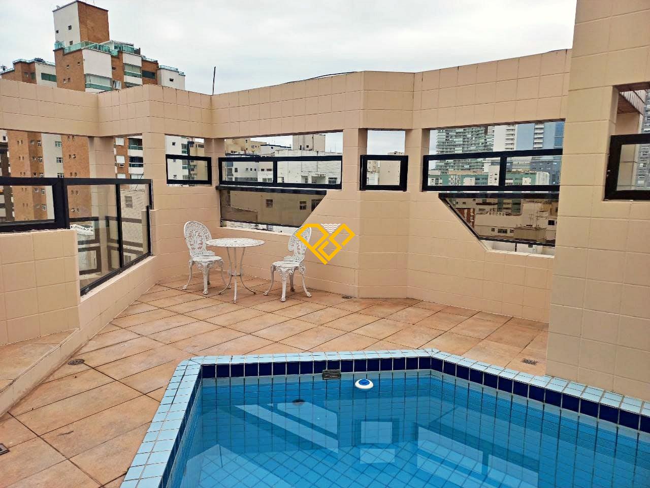 Cobertura à venda no Gonzaga: Piscina