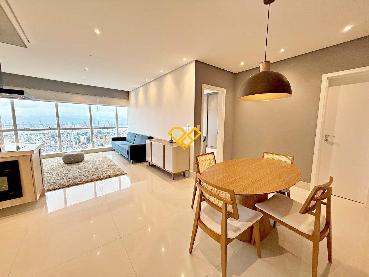 Apartamento para aluguel no Aparecida: Sala
