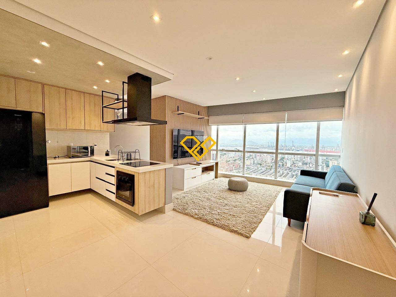 Apartamento para aluguel no Aparecida: Sala