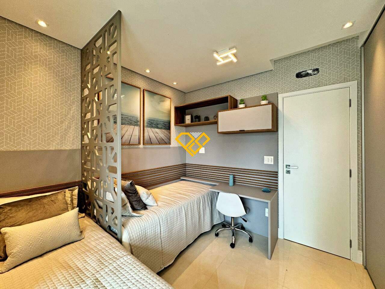 Apartamento à venda no José Menino: Dormitório 2