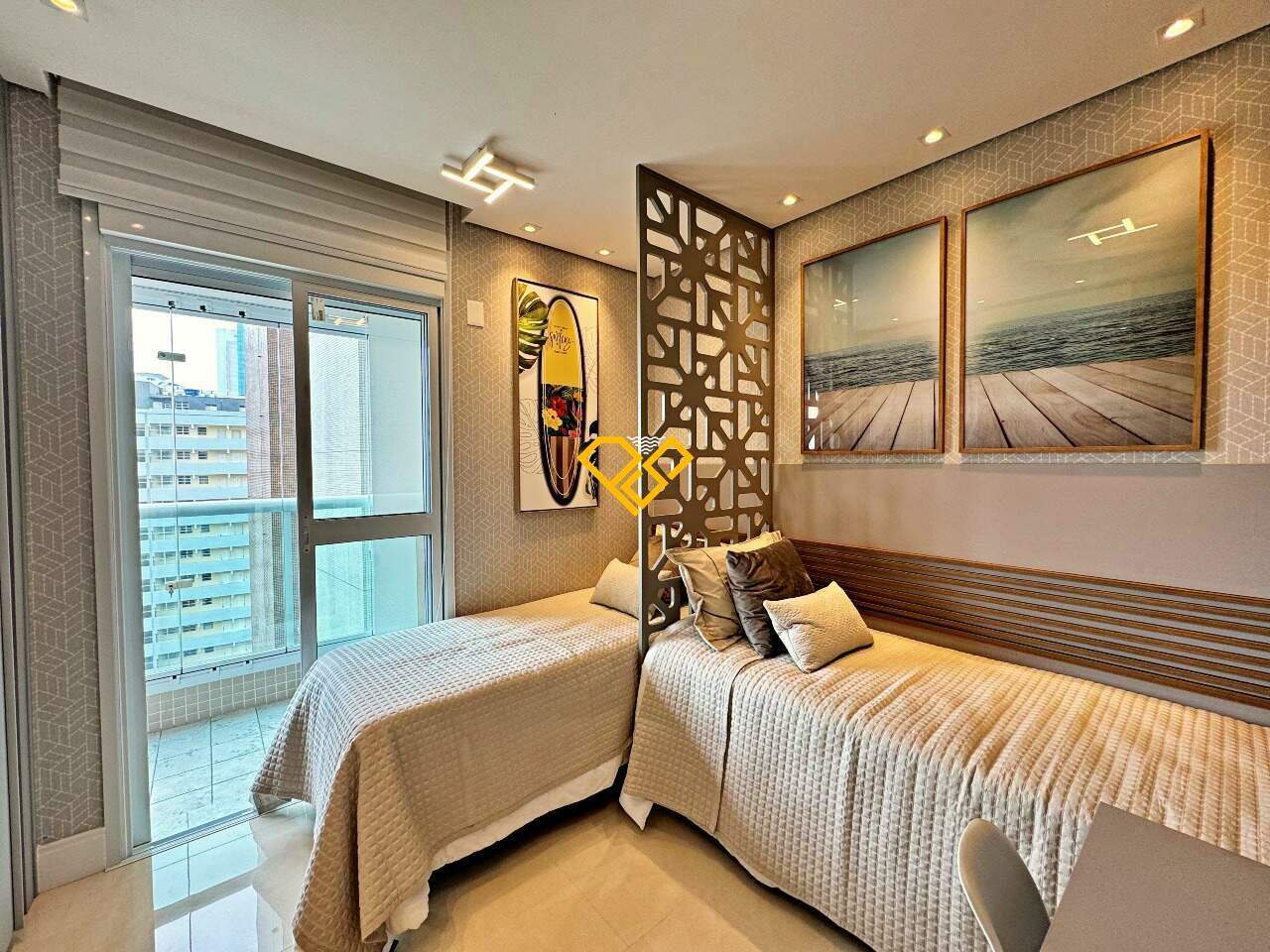 Apartamento à venda no José Menino: Dormitório 2