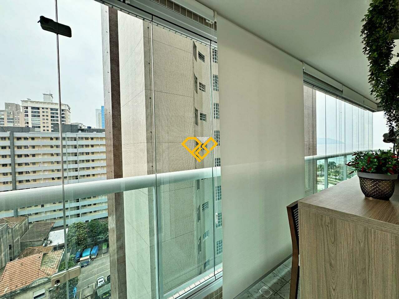 Apartamento à venda no José Menino: Varanda