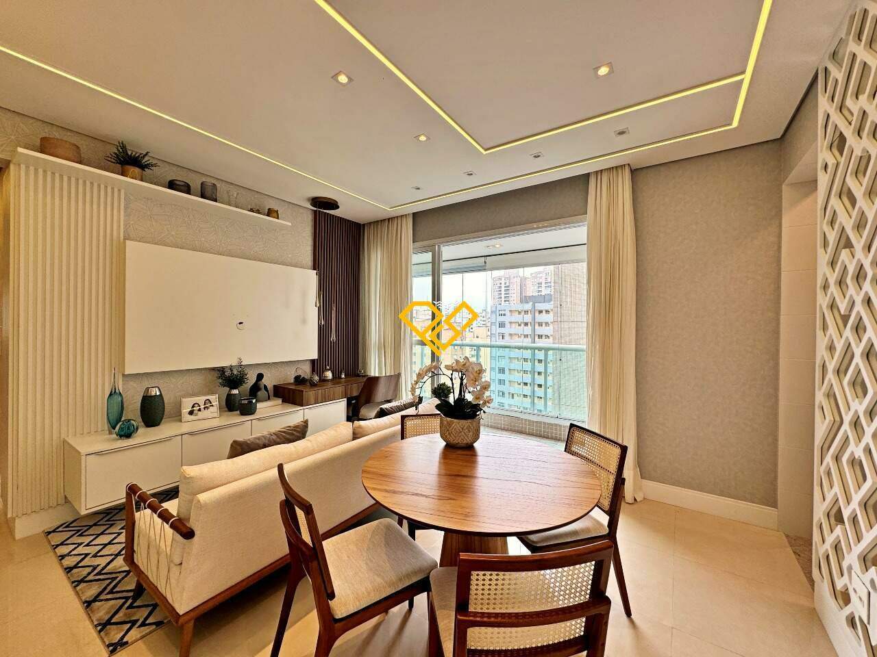 Apartamento à venda no José Menino: Sala