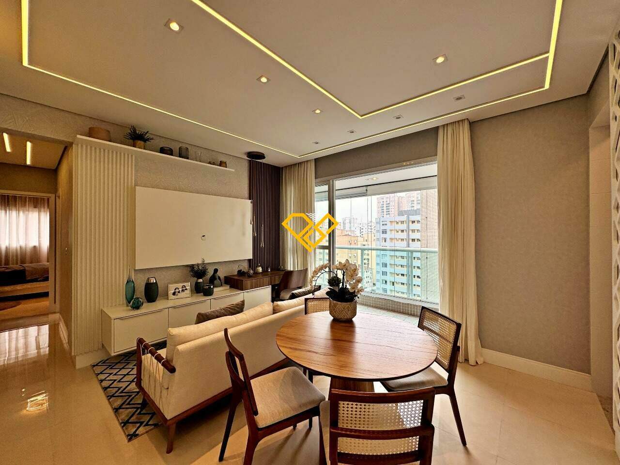 Apartamento à venda no José Menino: Sala