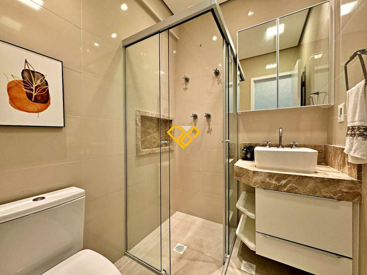 Apartamento à venda no José Menino: Wc social