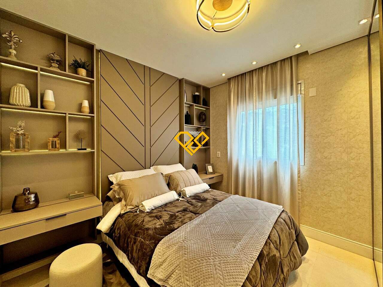 Apartamento à venda no José Menino: Dormitório 1 - suíte