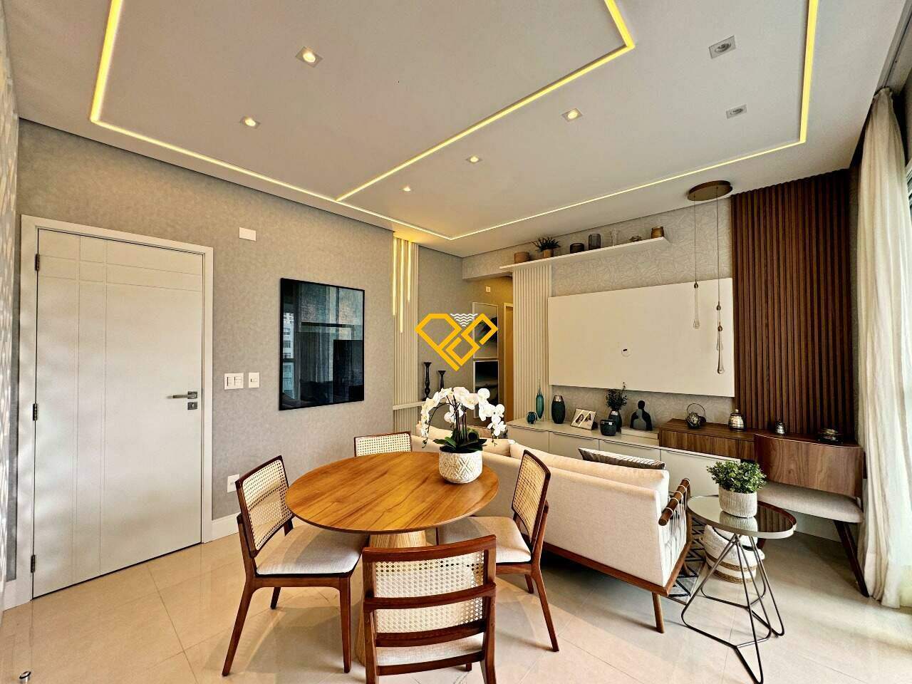 Apartamento à venda no José Menino: Sala