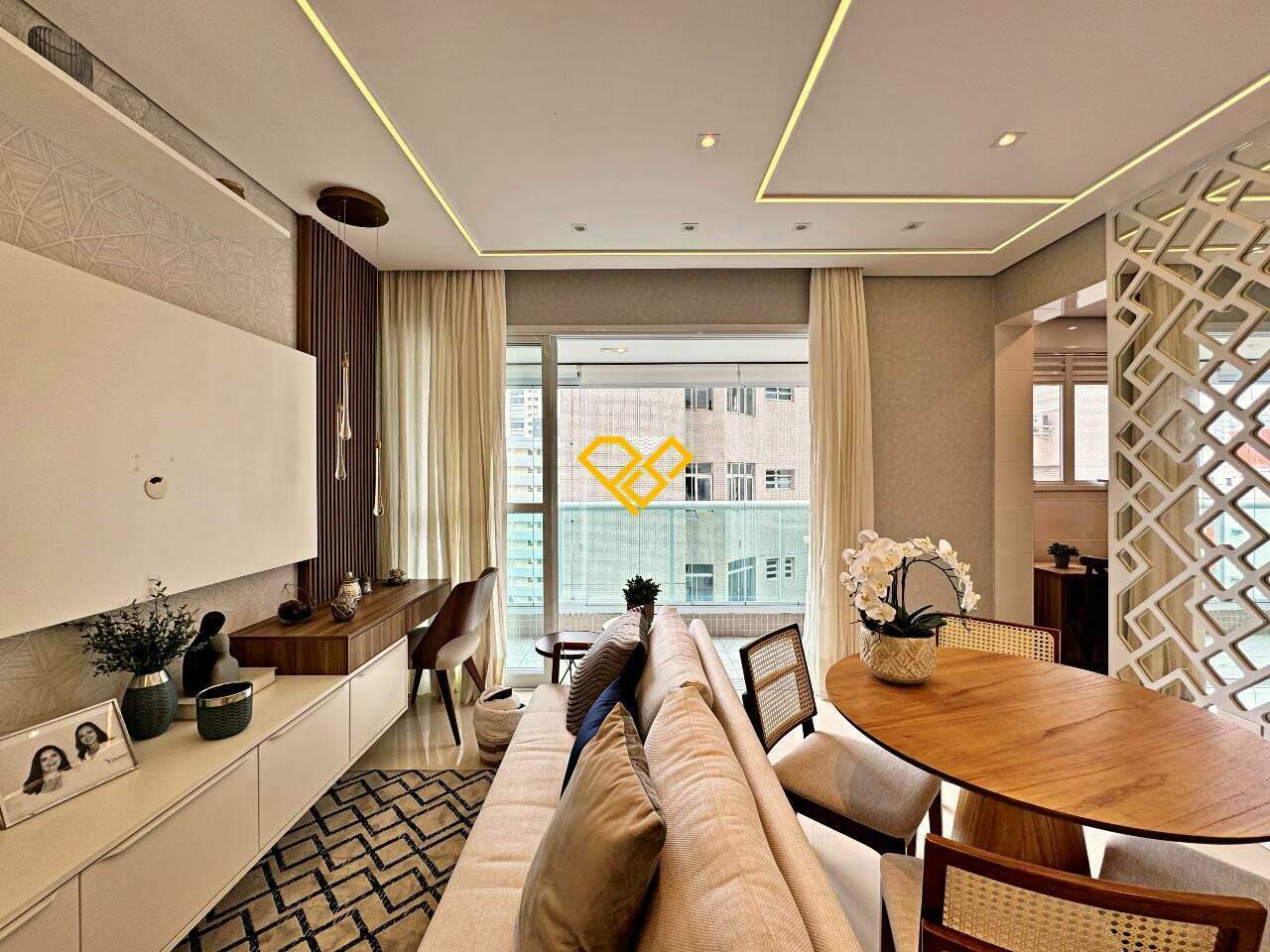 Apartamento à venda no José Menino: Sala