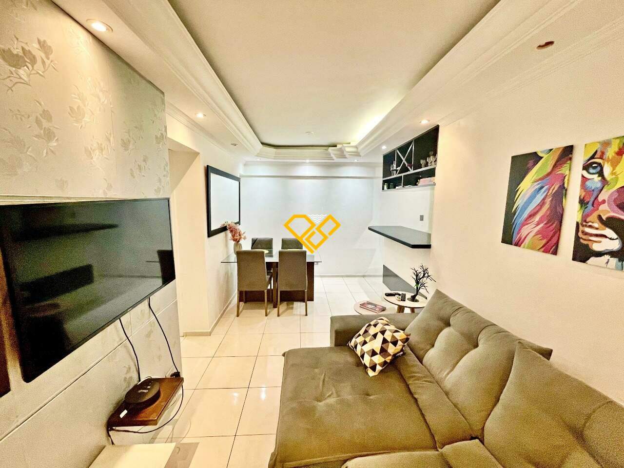 Apartamento à venda no Aparecida: Sala