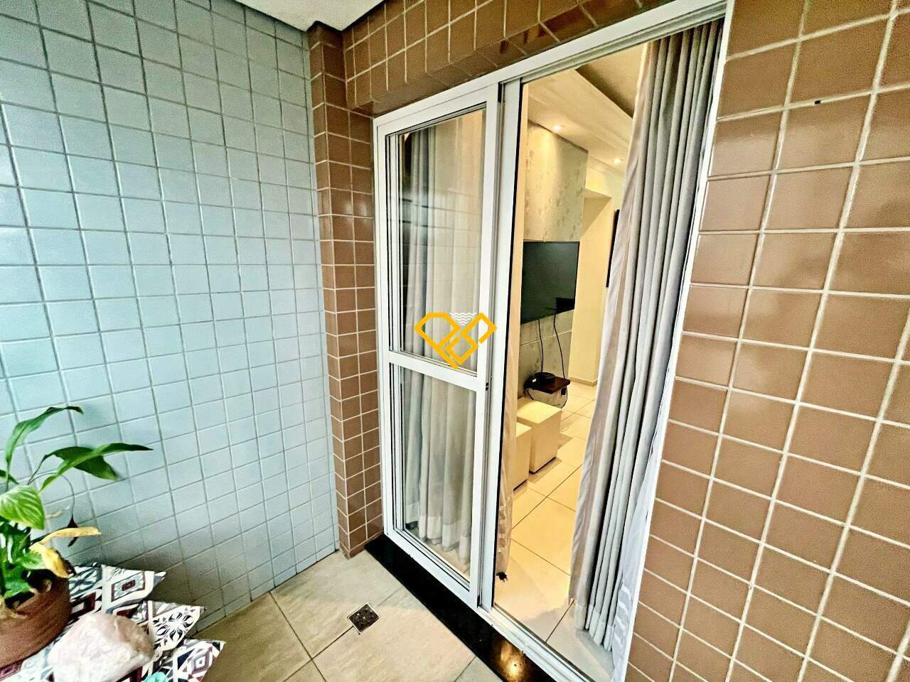 Apartamento à venda no Aparecida: Varanda