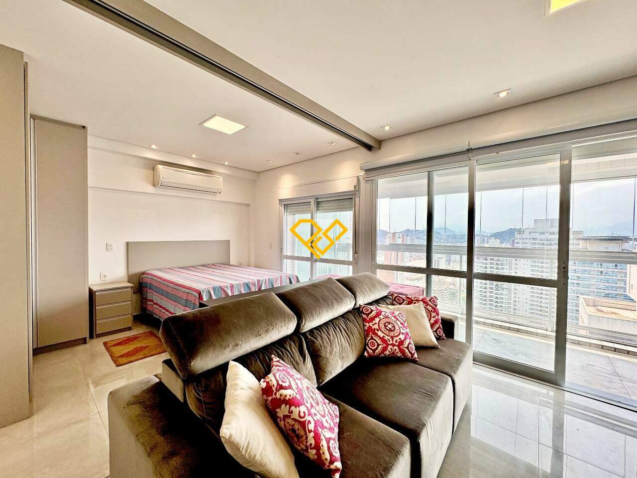 Apartamento à venda no Gonzaga: Sala