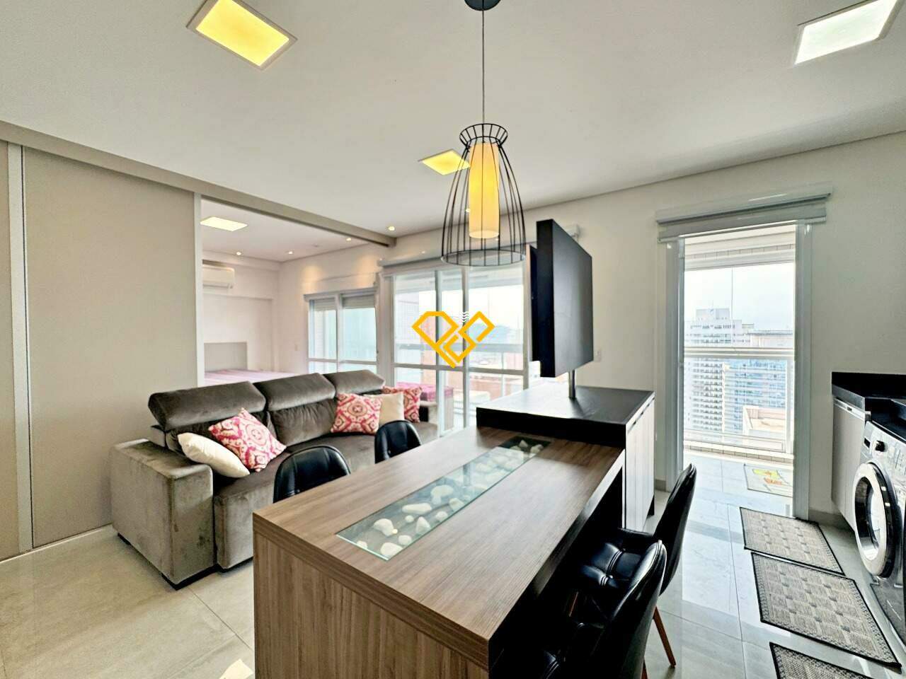 Apartamento à venda no Gonzaga: Sala