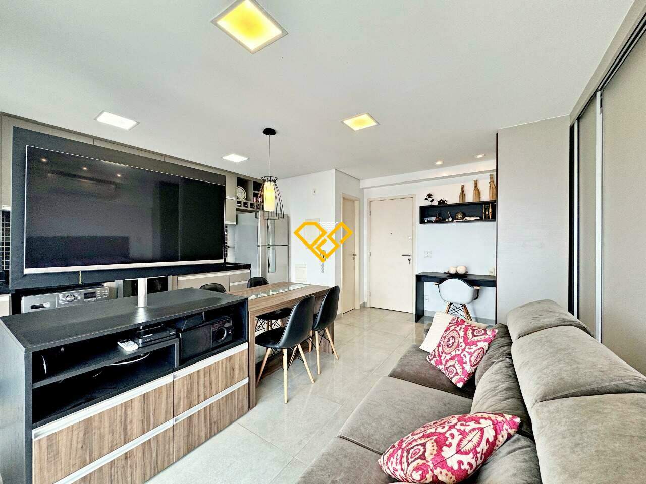 Apartamento à venda no Gonzaga: Sala