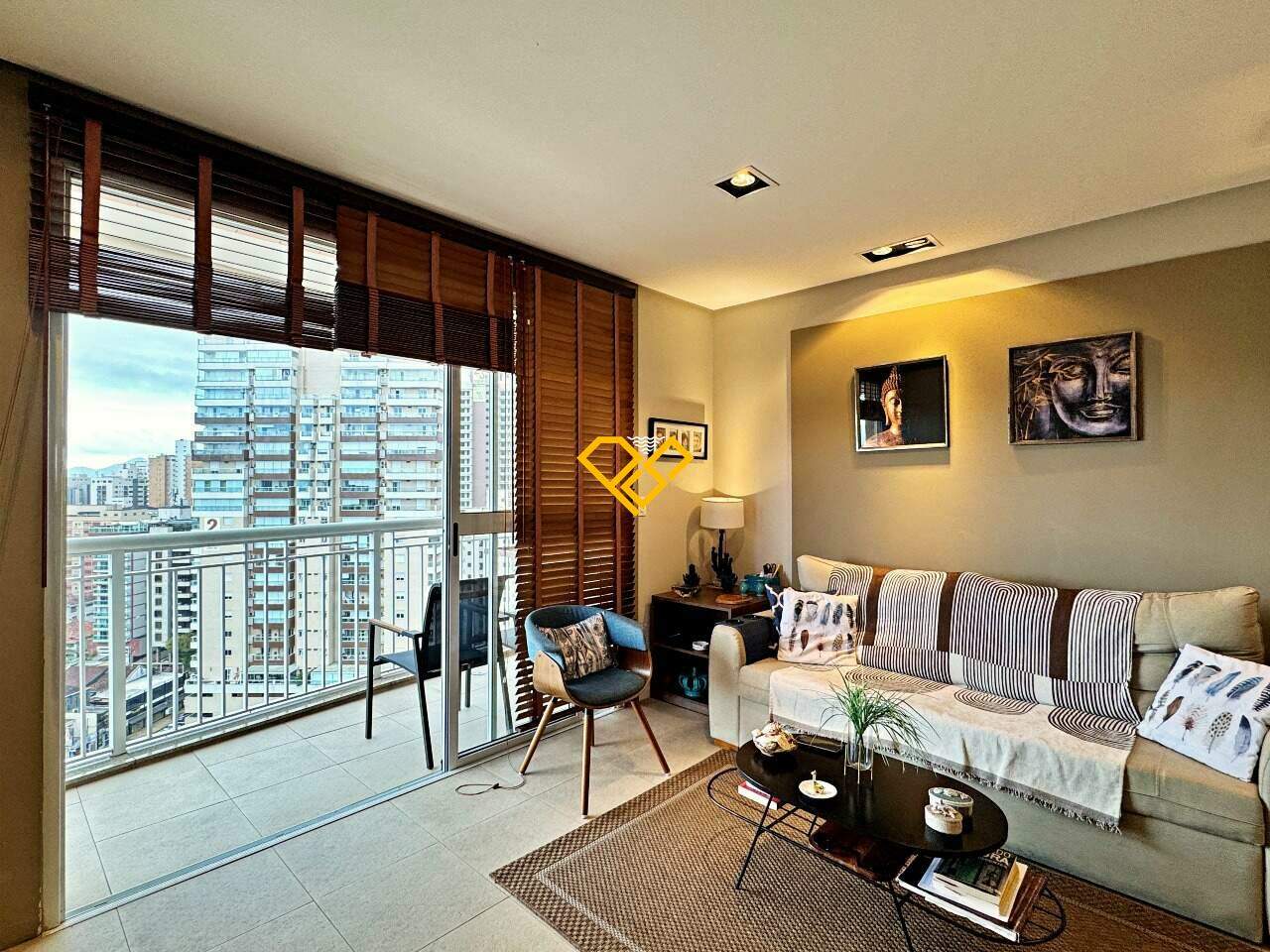 Apartamento à venda no Gonzaga: Sala