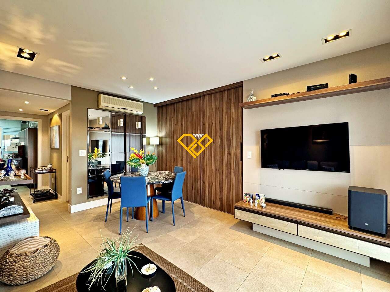 Apartamento à venda no Gonzaga: Sala