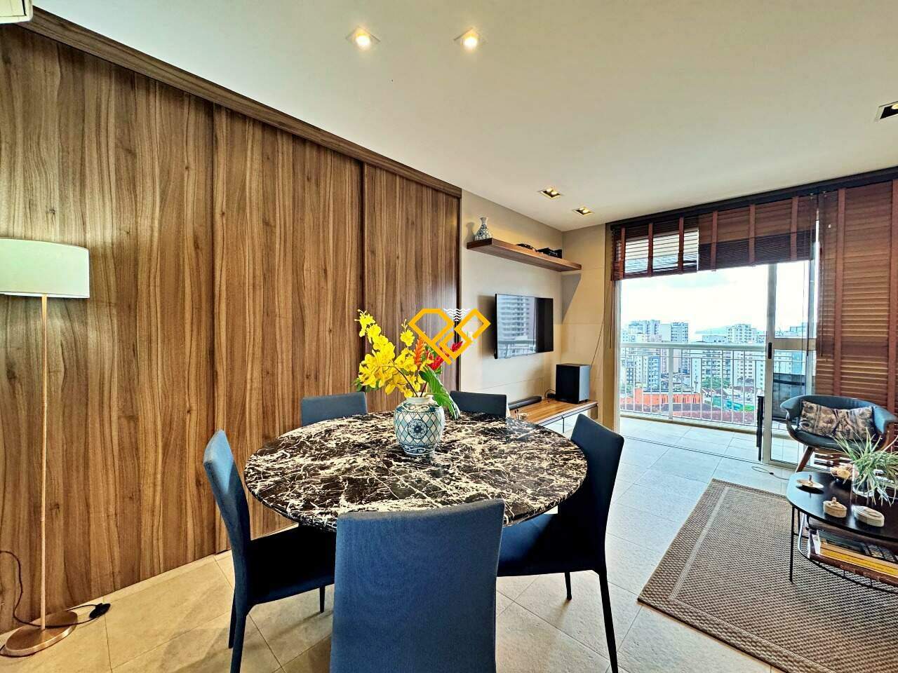 Apartamento à venda no Gonzaga: Sala