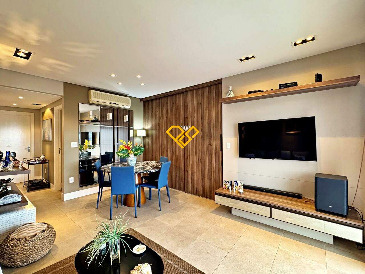 Apartamento à venda no Gonzaga: Sala