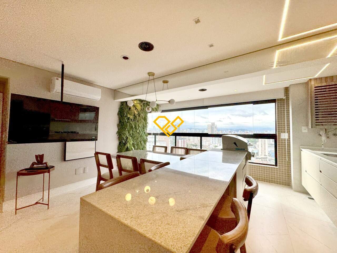 Apartamento à venda no Ponta da Praia: Sala