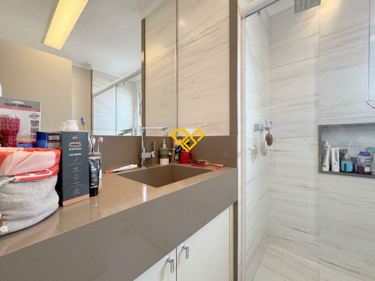 Apartamento à venda no Embaré: Wc suíte 1