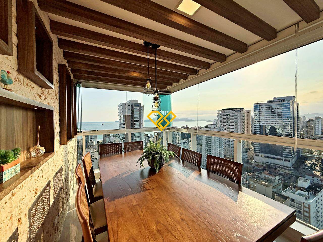 Apartamento à venda no Aparecida: Varanda