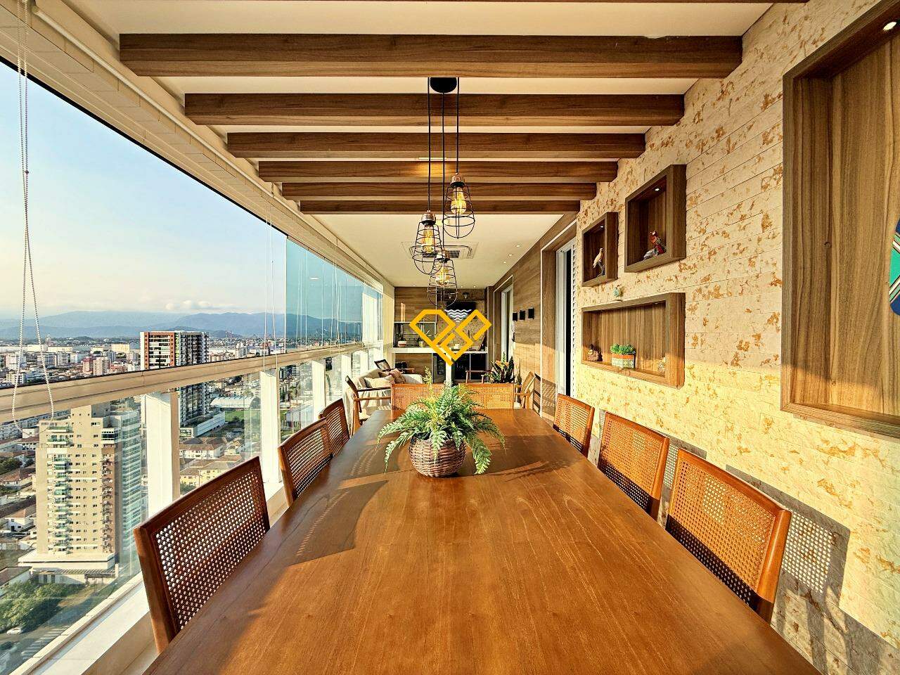 Apartamento à venda no Aparecida: Varanda