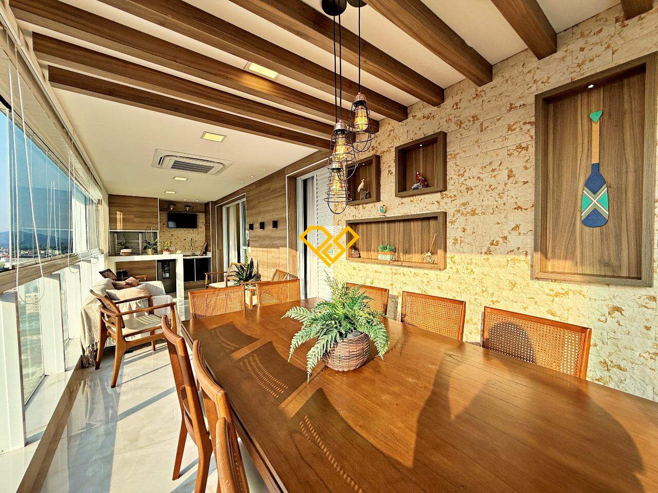 Apartamento à venda no Aparecida: Varanda