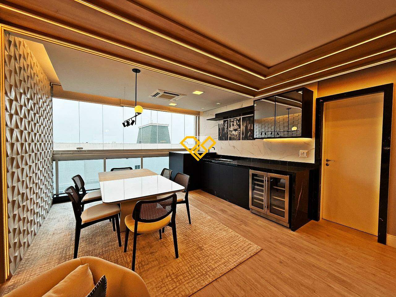 Apartamento à venda no Aparecida: varanda