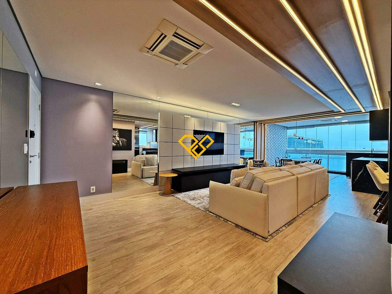 Apartamento à venda no Aparecida: sala