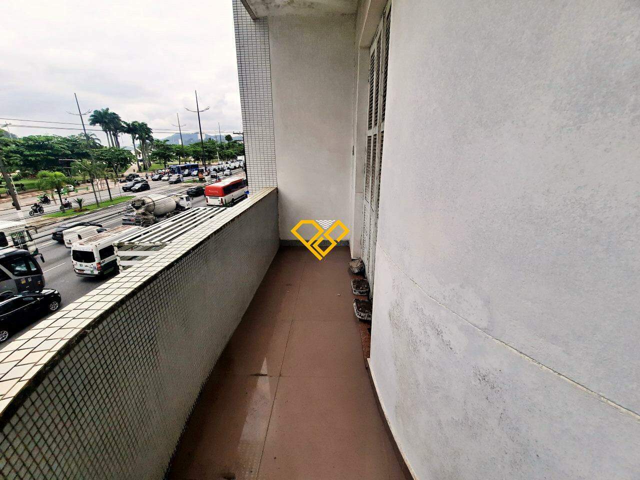 Apartamento à venda no José Menino: Varanda