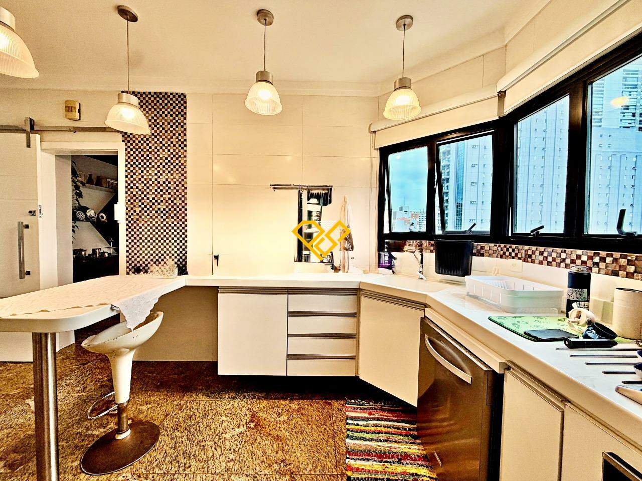 Apartamento à venda no Gonzaga: Cozinha