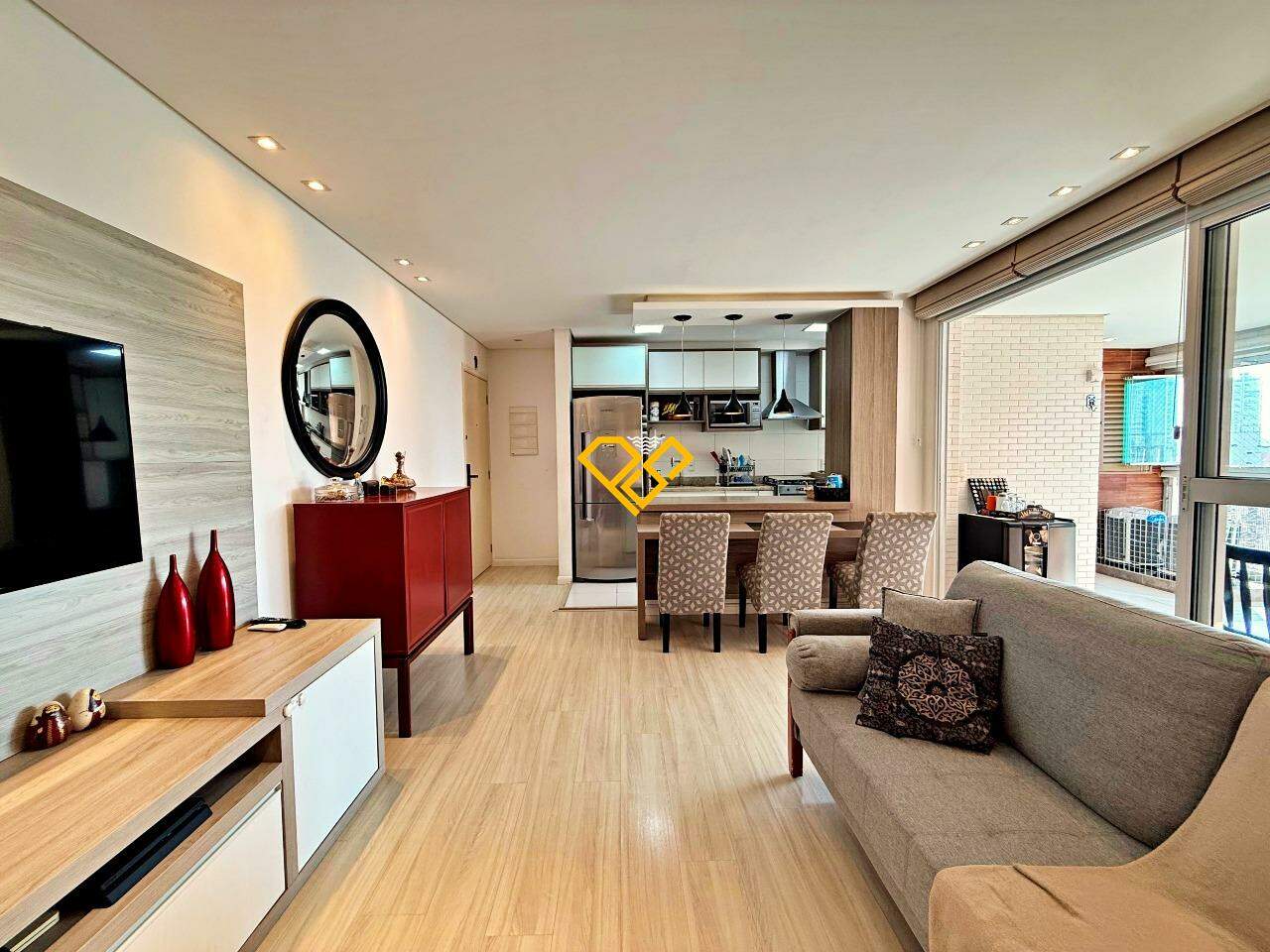 Apartamento à venda no Ponta da Praia: Sala