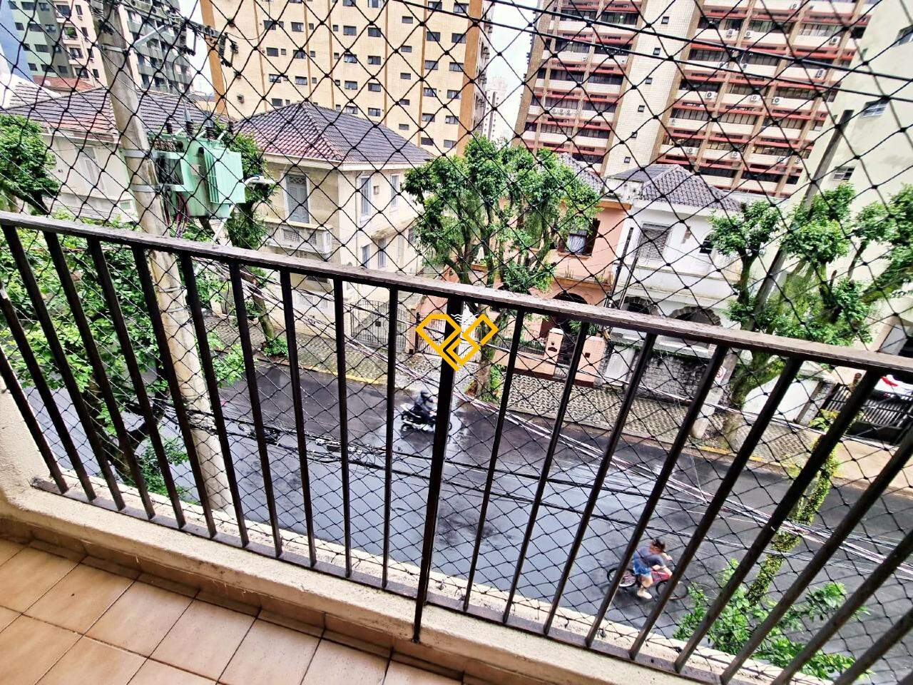 Apartamento à venda no Gonzaga: Varanda