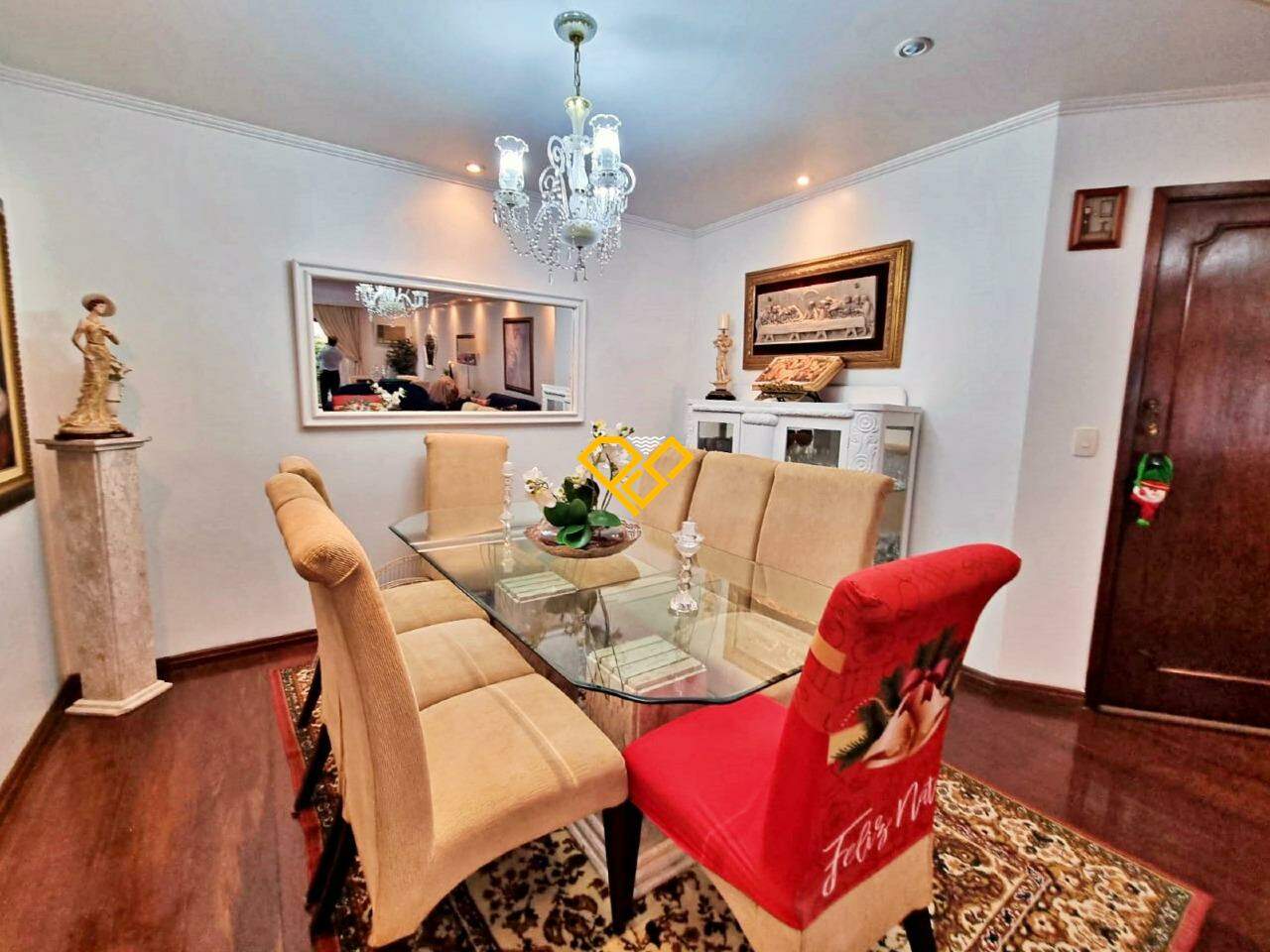 Apartamento à venda no Gonzaga: Sala de jantar