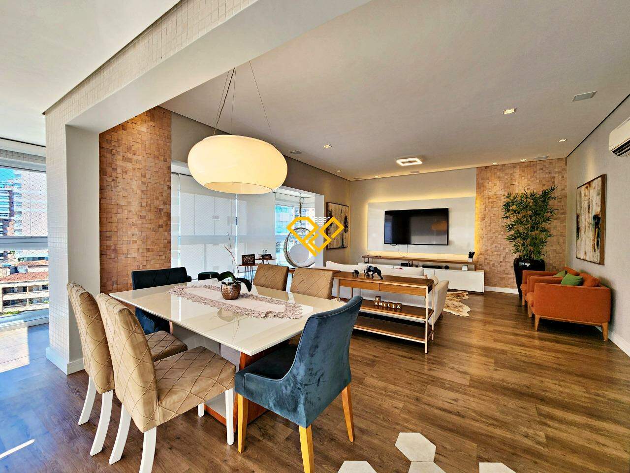 Apartamento à venda no Boqueirão: Varanda/Sala
