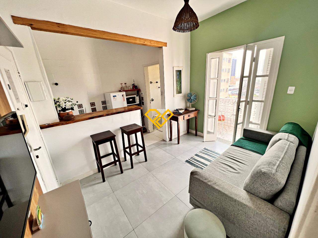 Apartamento à venda no Embaré: Sala