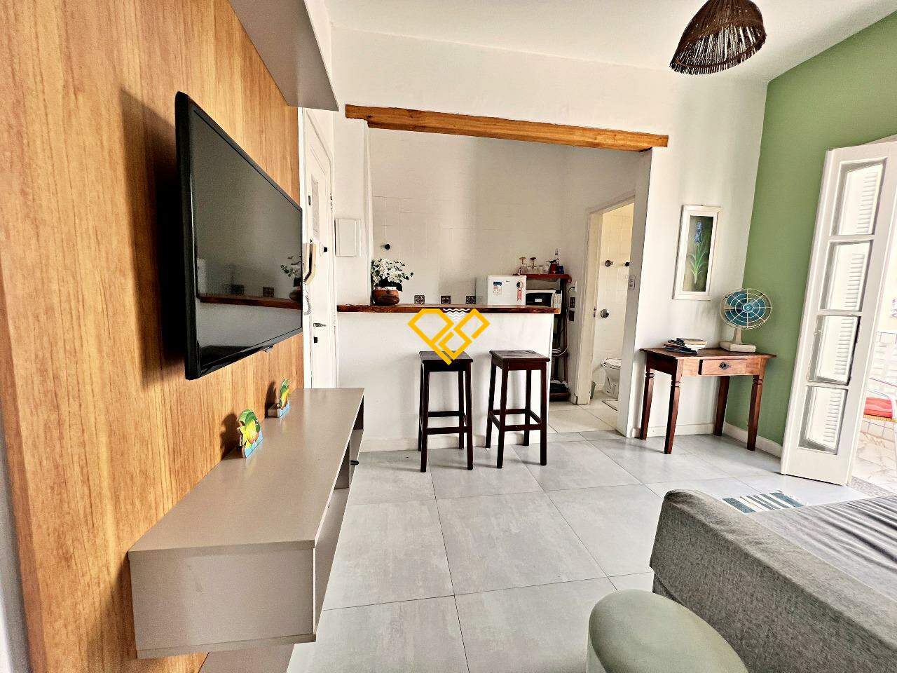 Apartamento à venda no Embaré: Sala