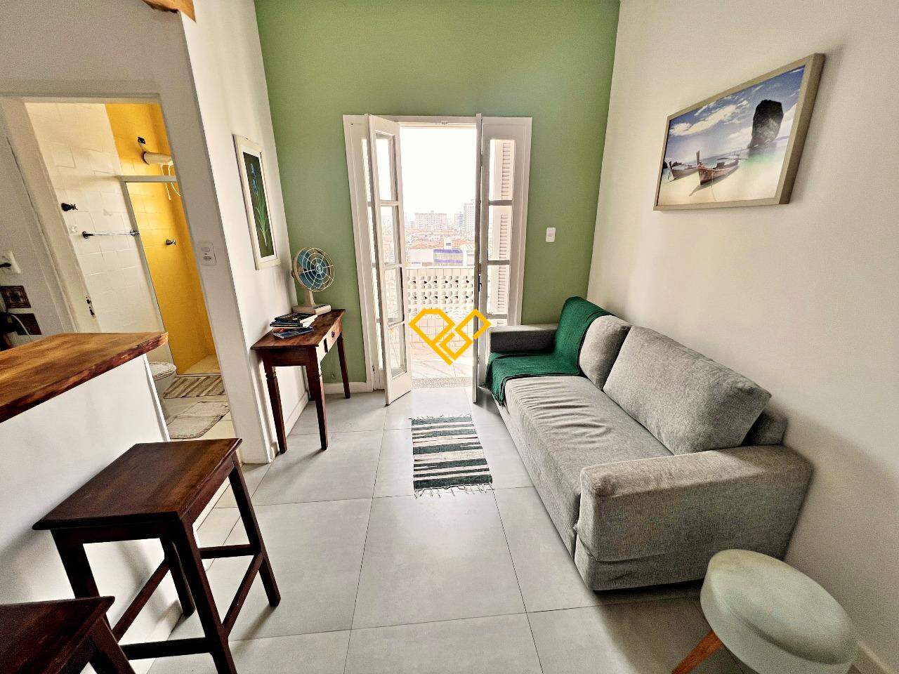 Apartamento à venda no Embaré: Sala