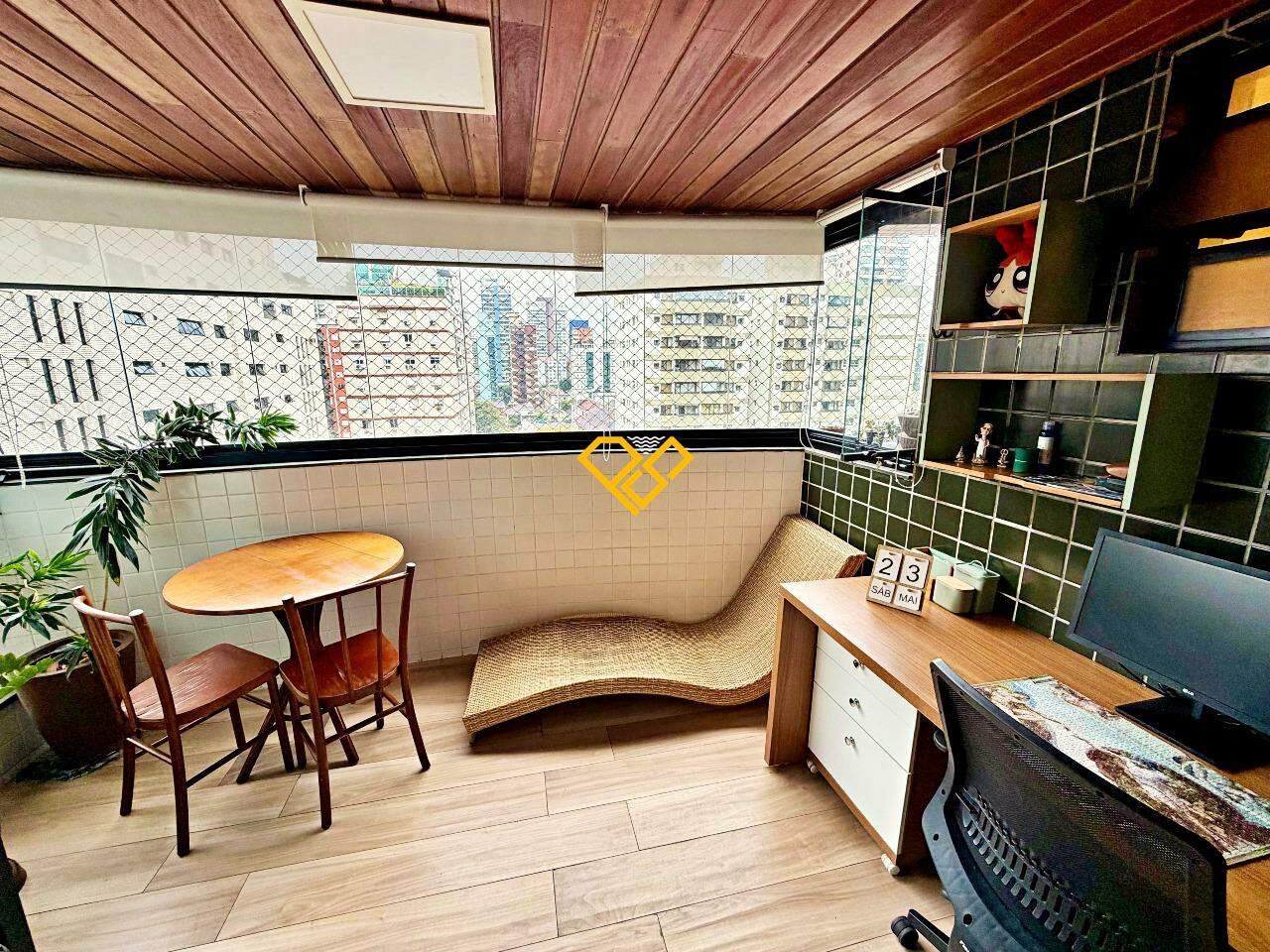 Apartamento à venda no Pompéia: Varanda