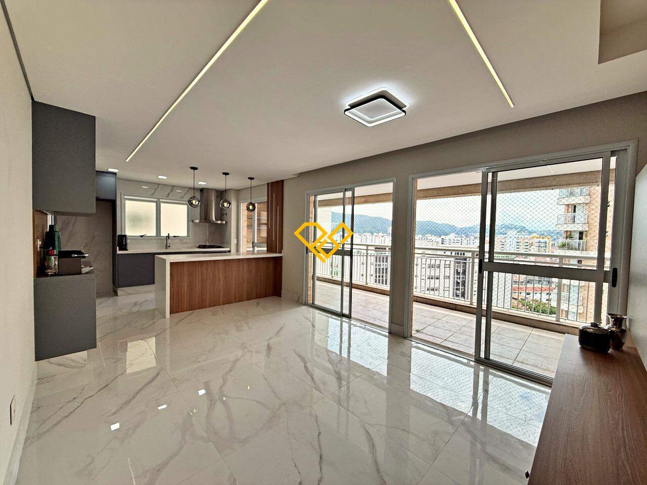 Apartamento à venda no Gonzaga: Sala