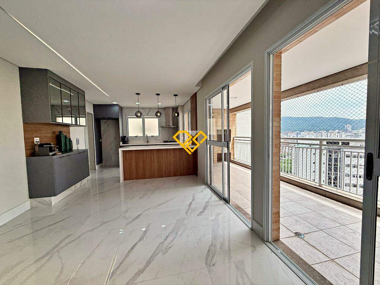 Apartamento à venda no Gonzaga: Sala