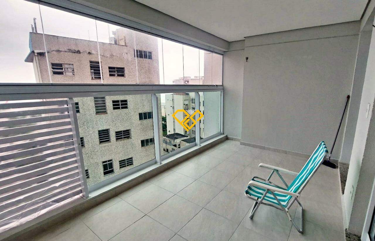Apartamento à venda no José Menino: Varanda