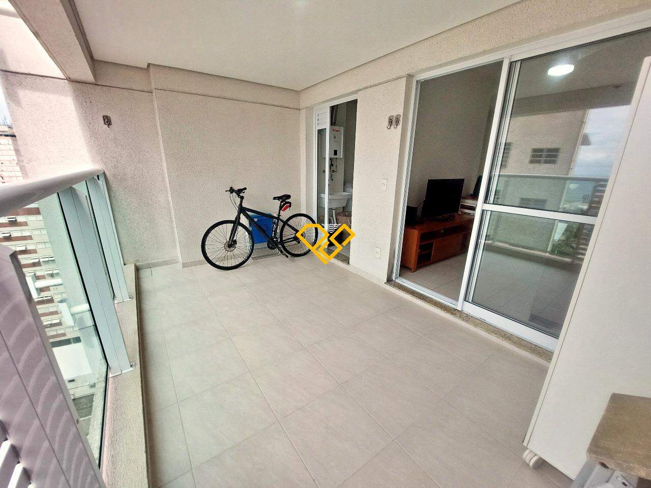 Apartamento à venda no José Menino: Varanda