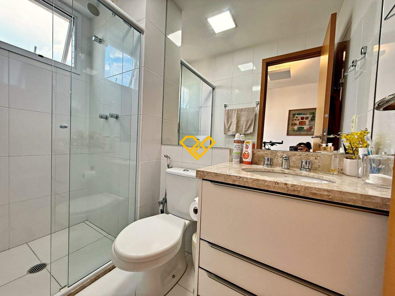 Apartamento à venda no Gonzaga: Wc suíte 2