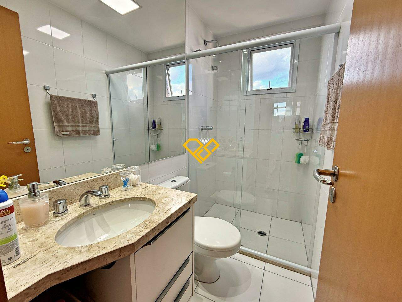 Apartamento à venda no Gonzaga: Wc suíte 1