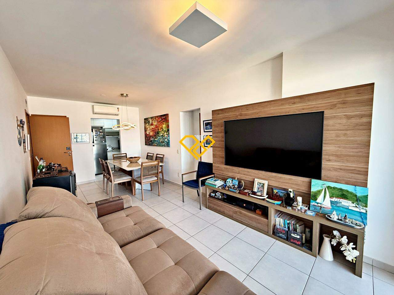 Apartamento à venda no Gonzaga: Sala