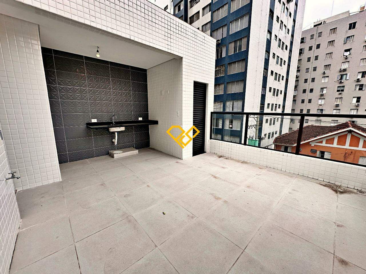 Casa à venda no José Menino: Área externa